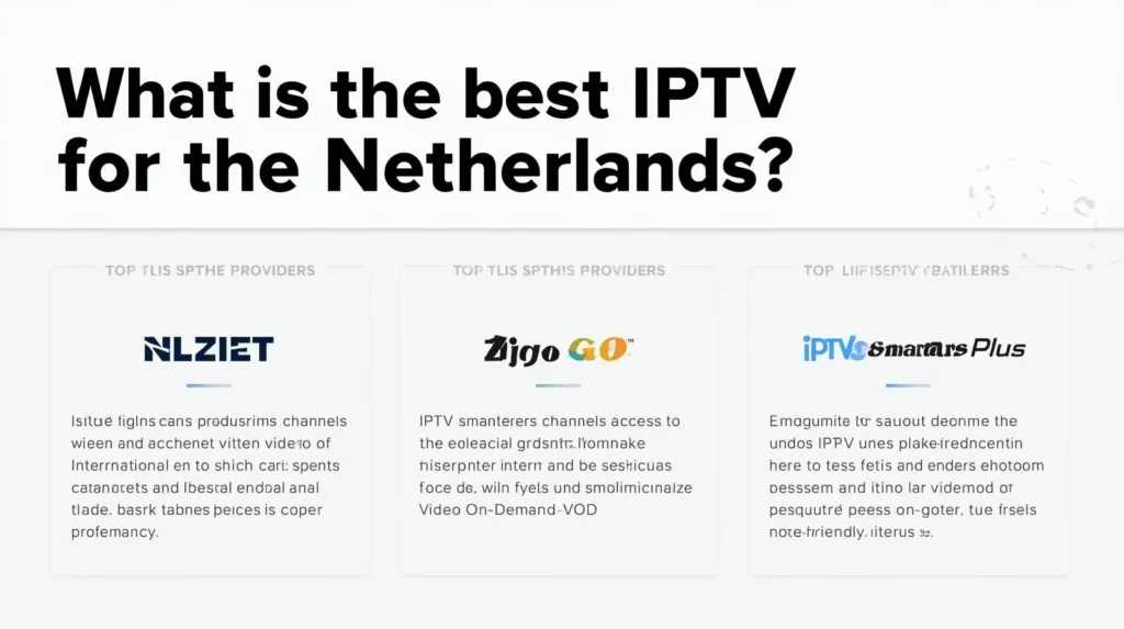BESTE IPTV NEDERLAND